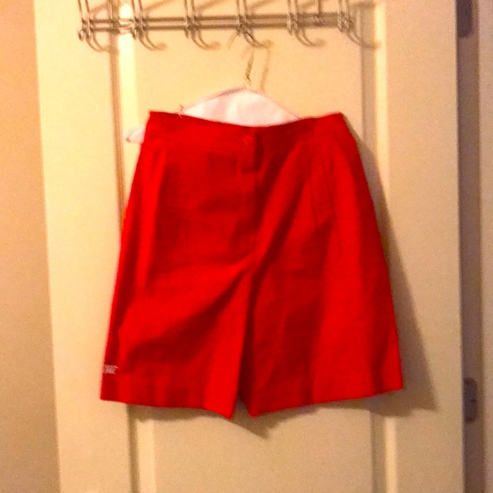 Tail Shorts size 11/12 Fits 10 also, color Red.